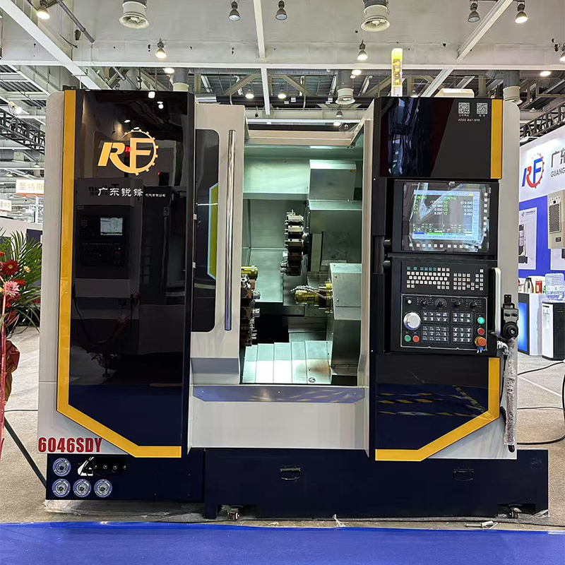 Двойный вертолет CNC токарный станок
